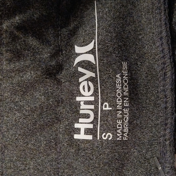 Kids size S Hurley gray logo athletic leggings - Picture 7 of 13